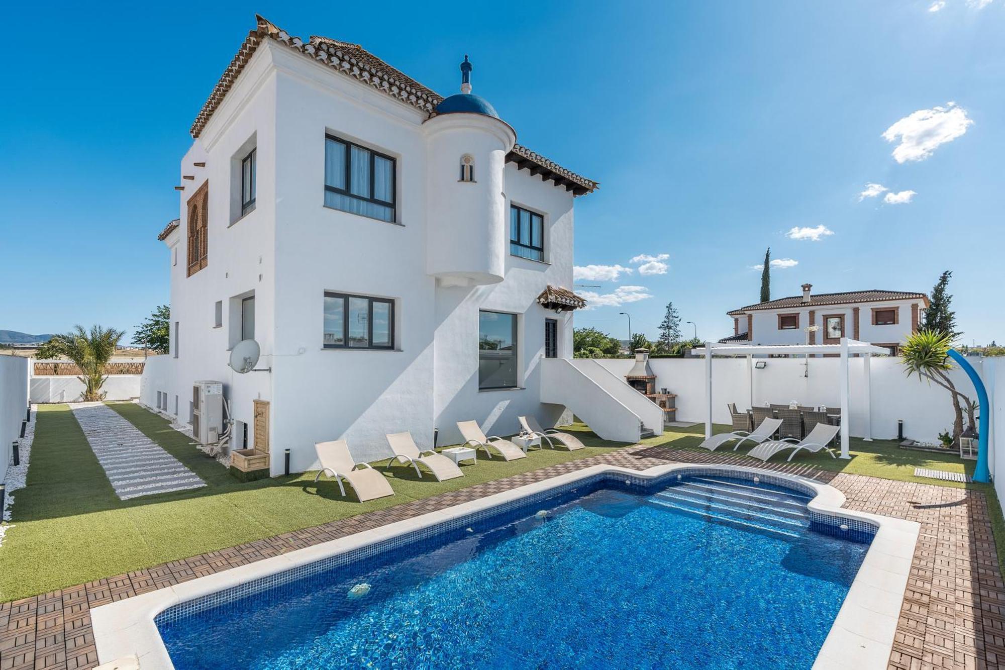 Villa Valeria Las Gabias Bagian luar foto