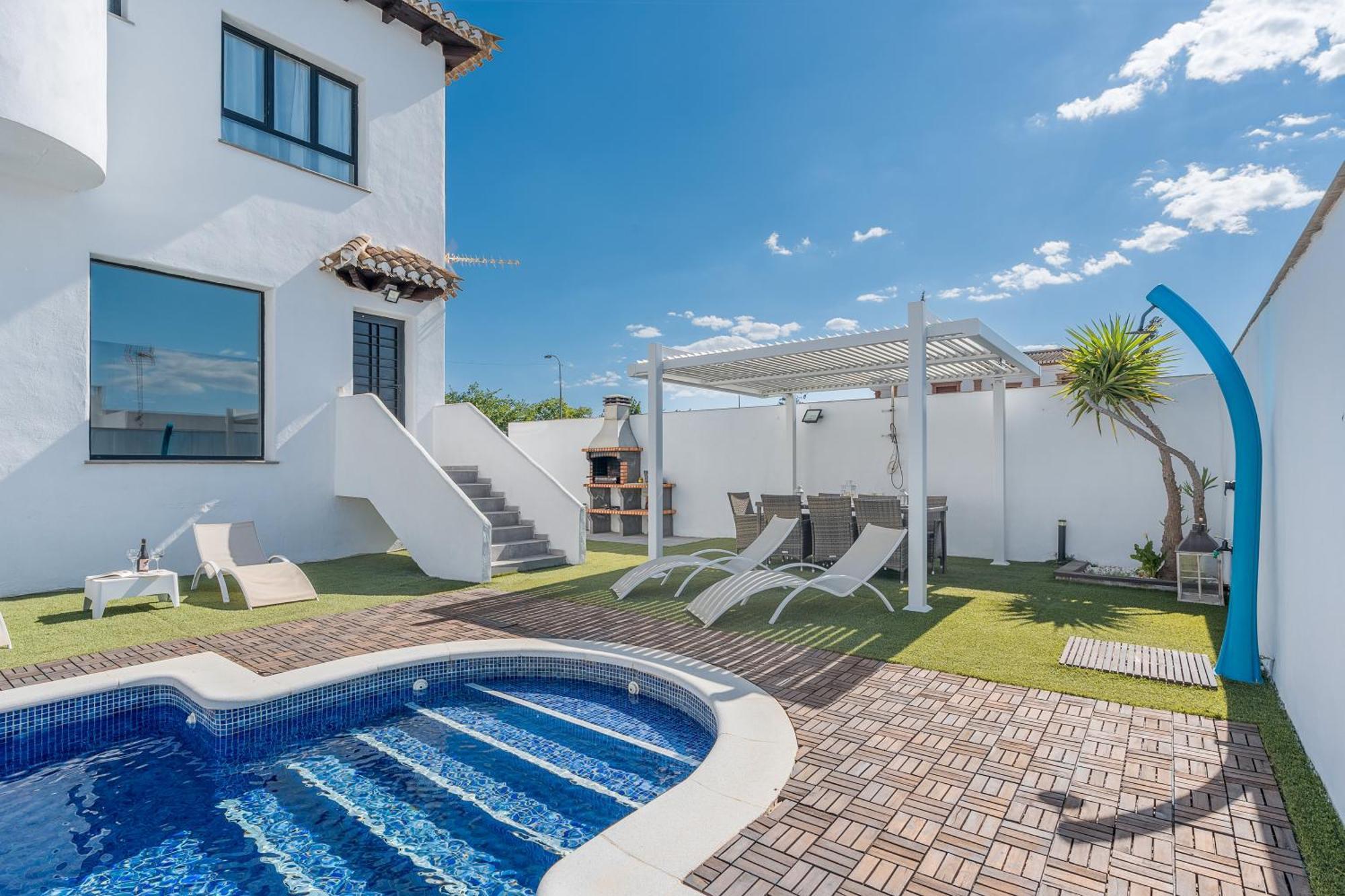 Villa Valeria Las Gabias Bagian luar foto